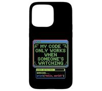 Mon code fonctionne lorsque quelqu'un regarde le mème d'ingénierie Coque pour iPhone 15 Pro Max