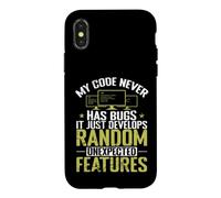 Mon Code n'a jamais de Bugs, il développe Juste Un F aléatoire et inattendu Coque pour iPhone X/XS