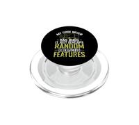 Mon Code n'a jamais de Bugs, il développe Juste Un F aléatoire et inattendu PopSockets PopGrip pour MagSafe