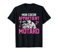 mon coeur appartient à un motard T-Shirt