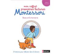 Mon coffret premières lectures Montessori - Bozo et le tonnerre - Niveau 3 - 4/7 ans - Nathan