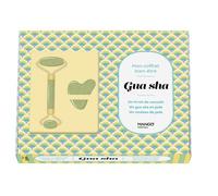 Mon coffret bien-être - Gua sha Un livre de conseils - Un gua sha en jade - Un rouleau de jade - Rachel Frély - Mango - Coffret - Jeux livres objets