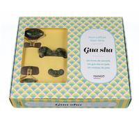 Mango Coffret bien-être Gua sha – Gua sha en jade, rouleau de jade, livret de conseils