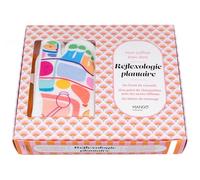 Mon coffret bien-être - Réflexologie plantaire: Un livret de conseils - Une paire de chaussettes avec les zones réflexes - Un bâton de massage