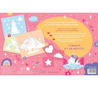 Mon coffret créatif - Licornes à colorier
