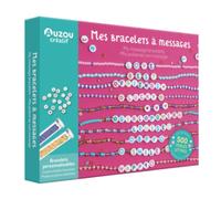 Auzou - Coffret Mon coffret d'artiste : Mes bracelets à messages - Illustration Shiilia