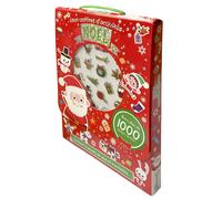 Mon coffret d'activités Noël 3 carnets de jeux et d'activités et 1000 stickers inclus - Collectif - Grenouille - Coffret - Jeux livres objets