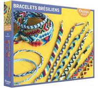 Mon coffret d'artiste - bracelets bresiliens + 15 fils de couleurs differentes - Cristina Do Carmo - Auzou Éditions - Coffret - Jeux livres objets