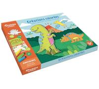 Mon coffret d'artiste - créations colorées - dinosaures