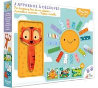 Mon coffret d'artiste - J'apprends à découper 1 ciseau + 1 tube de colle + 8 decors - Andy Passchier - Auzou Philippe Eds - Coffret - Jeux livres objets