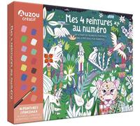 Auzou – Coffret d'artiste Mes 4 peintures au numéro – Paula McGloin