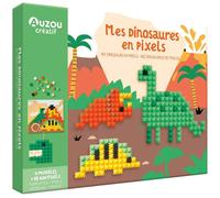 MON COFFRET D'ARTISTE - MES CREATIONS EN PIXELS DINOSAURES