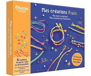 Mon coffret d'artiste - mes creations fluos - Maud Guesné - Auzou Philippe Eds - Coffret - Jeux livres objets