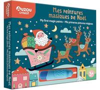 Mon coffret d'artiste - mes premières peintures magiques de noël