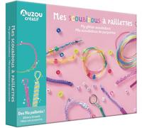 Mon coffret d'artiste - mes scoubidous à paillettes - Shiilia - Auzou Éditions - Coffret - Jeux livres objets