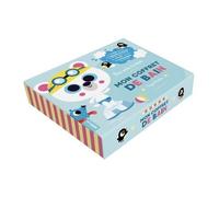 Auzou – Coffret de bain Mon coffret de bain, livre, poster pour la baignoire et jouets de bain