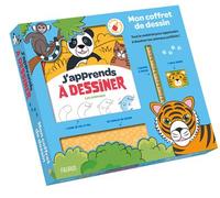 Mon coffret de dessin - J'apprends à dessiner les animaux