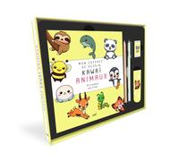 Coffret Dessin kawaï - Animaux: Un livre et tout le matériel nécessaire pour apprendre à dessiner