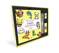 Coffret Dessin kawaï - Animaux: Un livre et tout le matériel nécessaire pour apprendre à dessiner