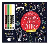 Mon coffret de feutres craie - noël ne