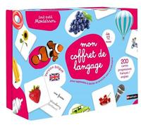 Mon coffret de langage tout petit Montessori - Collectif - Nathan - Boîte ou accessoire - Album éveil dès la naissance