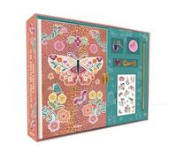 Mon coffret de papeterie pailleté 1 carnet + accessoires - Janine Bethan - Auzou Philippe Eds - Coffret - Jeux livres objets