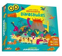 Mon Coffret Découverte Dinosaures - Avec 1 Livre Et 16 Images À Projeter