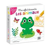 Les Animaux - Avec 3 Pochoirs En Bois, 6 Crayons, 24 Activités