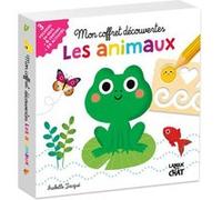 Les Animaux - Avec 3 Pochoirs En Bois, 6 Crayons, 24 Activités