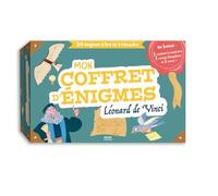Marilou Bertheau – Mon coffret d'énigmes Léonard de Vinci – Illustré par Eléna Dupressoir