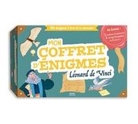 Mon coffret d'énigmes Léonard de Vinci Marilou Bertheau (Auteur), Eléna Dupressoir (Illustration), Maxime Gillio (D'après)