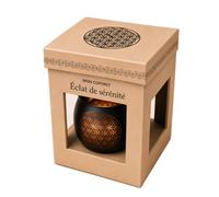 Mon coffret éclat de sérénité - Fleur de vie Un photophore en verre et un livre de mantras - Collectif - Merci Les Livres - Coffret - Jeux livres objets