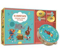 Mon Coffret D'éveil Musical - Avec 1 Livre De Comptines - 1 Tambourin Et Des Maracas En Bois (1 Cd Audio)