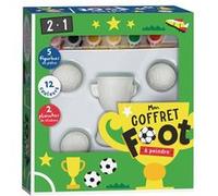 Mon coffret foot à peindre Collectif (Illustration), Atelier Cloro (Auteur)