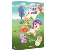 Sur le pot Petite Licorne ! - Avec 2 stickers magiques !