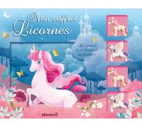 Mon coffret licornes - Coffret recueil et 4 figurines - Dès 3 ans