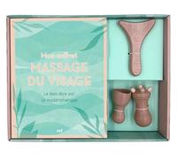 Mon coffret massage du visage - Le bien-être par la madérothérapie: Inclus un livre et 3 accessoires de massage en bois