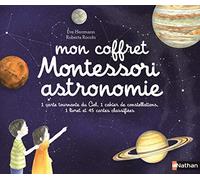 Nathan Coffret Mon coffret Montessori astronomie – carte tournante et carnet de constellations