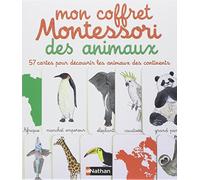 Mon coffret Montessori des animaux – Nathan