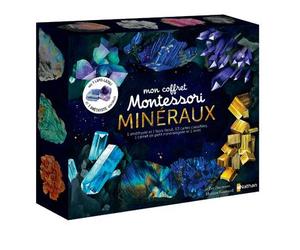 Mon coffret Montessori des minéraux Avec accessoires - Eve Herrmann - Nathan - Boîte ou accessoire - Jeux livres objets