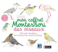 Nathan Coffret Montessori Mon Coffret des Oiseaux – 105 cartes classifiées – Dès 3 ans