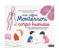 Mon Coffret Montessori Du Corps Humain - Avec 12 Organes En Feutrine, 1 Livret Avec 4 Transparents, 13 Cartes Et 1 Poster À Compléter
