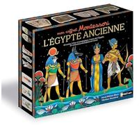 Nathan - Coffret Montessori L'Égypte ancienne - 64 cartes, frise, carte, 24 figurines, livret - Dès 5 ans