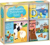 Mon coffret naissance - 3 livres d'éveil: Bienvenue bébé !