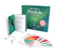 Mon coffret Pendule en quartz rose - Découvrez les mystères de la radiesthésie: Un pendule divinatoire en pierre naturelle certifiée, un livre d'initiation et 10 planches