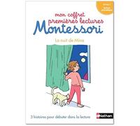Mon coffret premières lectures Montessori - La nuit de Mina - Niveau 1 - 4/7 ans