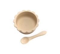 Mon coffret repas beige en silicone Amadeus
