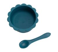 Mon Coffret Repas En Silicone Bleu TU