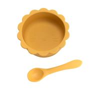 Mon Coffret Repas En Silicone Jaune TU