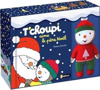 Coffret: T'choupi aime le père Noël Thierry Courtin (Illustration)